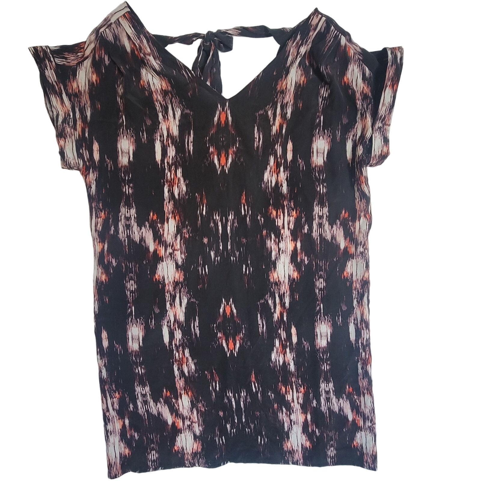 Cynthia Rowley Saks Fifth Ave 100% Silk Shift Dress Women's Size 12